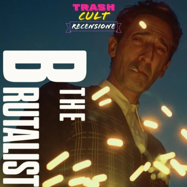 A Daniel Day Lewis e Paul Thomas Anderson piace questo film
*****************************************

THE BRUTALIST di Brady Corbet (2025)

Scappato dall’Europa in guerra, un architetto ungherese viaggia verso l’America in cerca di una nuova vita.

La sezione aurea. La fine della Seconda Guerra Mondiale e l’inizio del “patto” per la realizzazione del Sogno Americano (a testa in giù). L’architettura come strumento per (ri)costruire e (ri)costruirsi. O per distruggersi. Viaggio oscuro lungo 20 anni nella (non)armonia del Nuovo Mondo, lontano dal Vecchio ma non meno “pericoloso”. Brady Corbet, continua il suo percorso autoriale “in capitoli” e ci racconta “l’infanzia di un architetto” alle prese con il suo Moby Dick brutalista fatto di cemento e dolore. La salvezza che si trasforma in ossessione fino alla quasi auto distruzione. Quasi sempre al limite del baratro, ma Corbet riesce comunque a costruire la sua affascinante cattedrale nel deserto con grande senso dello spazio e del Cinema. E le 3 ore e 35 (con intervallo) scivolano via come calcestruzzo. Adrien Brody e Guy Pierce in stato di grazia. Non fatevi spaventare dalla durata e dategli una possibilità.

#TheBrutalist #BradyCorbet #AdrienBrody #trashcult #trashcultdotcom www.trashcult.com