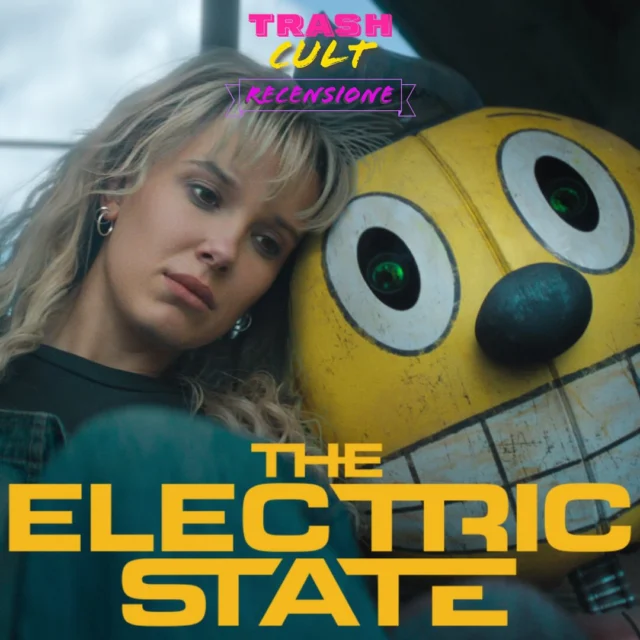 Belli i robot, ma il film?
*****************************************

THE ELECTRIC STATE di Anthony e Joe Russo (2025)

Anni 90. Una guerra tra umani e robot e una ragazza intenzionata a ritrovare suo fratello.

Il giorno del giudizio. Gli anni 90 del multiverso dove gli uomini diventano robot e i robot diventano più umani degli umani. Si va in guerra contro le macchine ribelli che vogliono solo un po’ di umanità (maledetto Walt Disney, vedere per credere). Innocuo (ma gradevole) film per ragazzi firmato fratelli Russo. Più dalle parti di Spielberg che di Terminator. Niente apocalisse dark o riflessioni sul presente/futuro e nemmeno la meravigliosa fanta-politica-action di District 9. I Russo giochicchiano col genere, approfondiscono poco (assolutamente niente), ma divertono abbastanza. Poco altro da dire. Chris Pratt, eterno Star Lord ma con i baffi e Millie Bobby Brown bionda e senza poteri telepatici. Però i robot sono bellissimi. Ma 320 milioni di dollari di budget? No dico, 320 milioni. Vabbè. 

#TheElectricState #Netflix #trashcult #trashcultdotcom www.trashcult.com