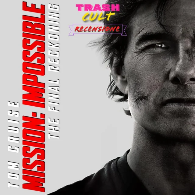 Man VS. ChatGPT
*****************************************
MISSION: IMPOSSIBLE - THE FINAL RECKONING di Halina Reijn (2025)

L’ultima missione (impossibile) di Ethan Hunt e la sua squadra contro l’entità artificiale che minaccia il mondo.

Fino alla fine del mondo. Tom Cruise e una storia d’amore/d’azione lunga 30 anni. Si chiude una delle saghe action più “analogiche” di sempre, e non a caso il villain è proprio l’intelligenza artificiale. Cruise e McQuarrie realizzano un film-bilancio che forse non è esattamente quello che ci aspettavamo, ma va bene lo stesso. Prima parte piena di intricati e lunghissimi spiegoni. Nella seconda parte si ingrana la marcia e ci regala almeno un paio di sequenze da antologia (l’inseguimento aereo finale è da applausi). Forse uno dei più deboli di tutta la saga, ma la maestria produttiva e “fisica” di un 62enne che fa ancora cinema “vecchia scuola” riuscendo a metterci in guardia sul nostro futuro è comunque da lodare, apprezzare, applaudire. Nonostante tutto. Punto.

#MissionImpossible #TheFinalReckoning #TomCruise #trashcult #trashcultdotcom www.trashcult.com